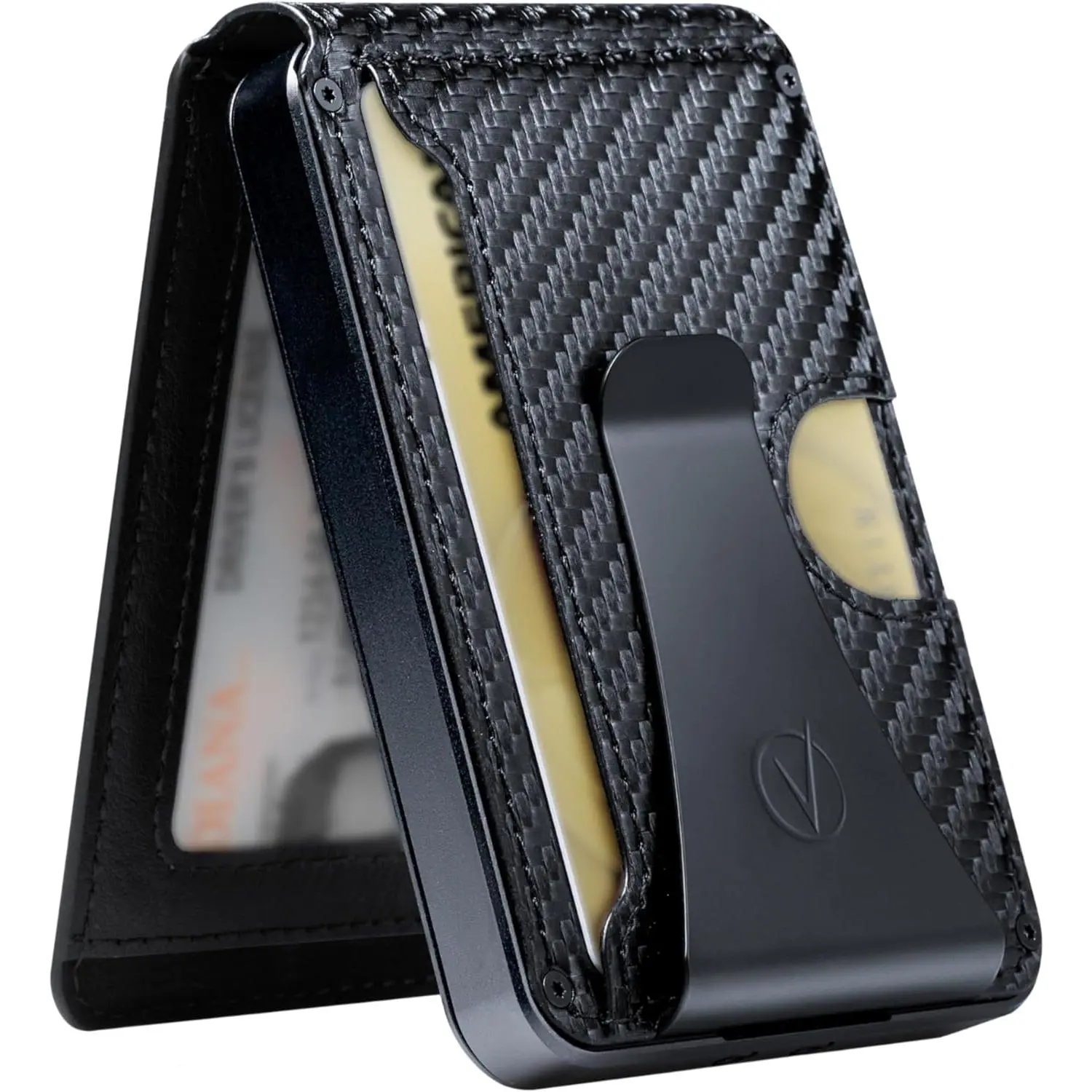 Wallet for Men with  Clip & Card Holder, Compact & Slim Wallet with RFID, 8-12 Cards,  Gifts for Men