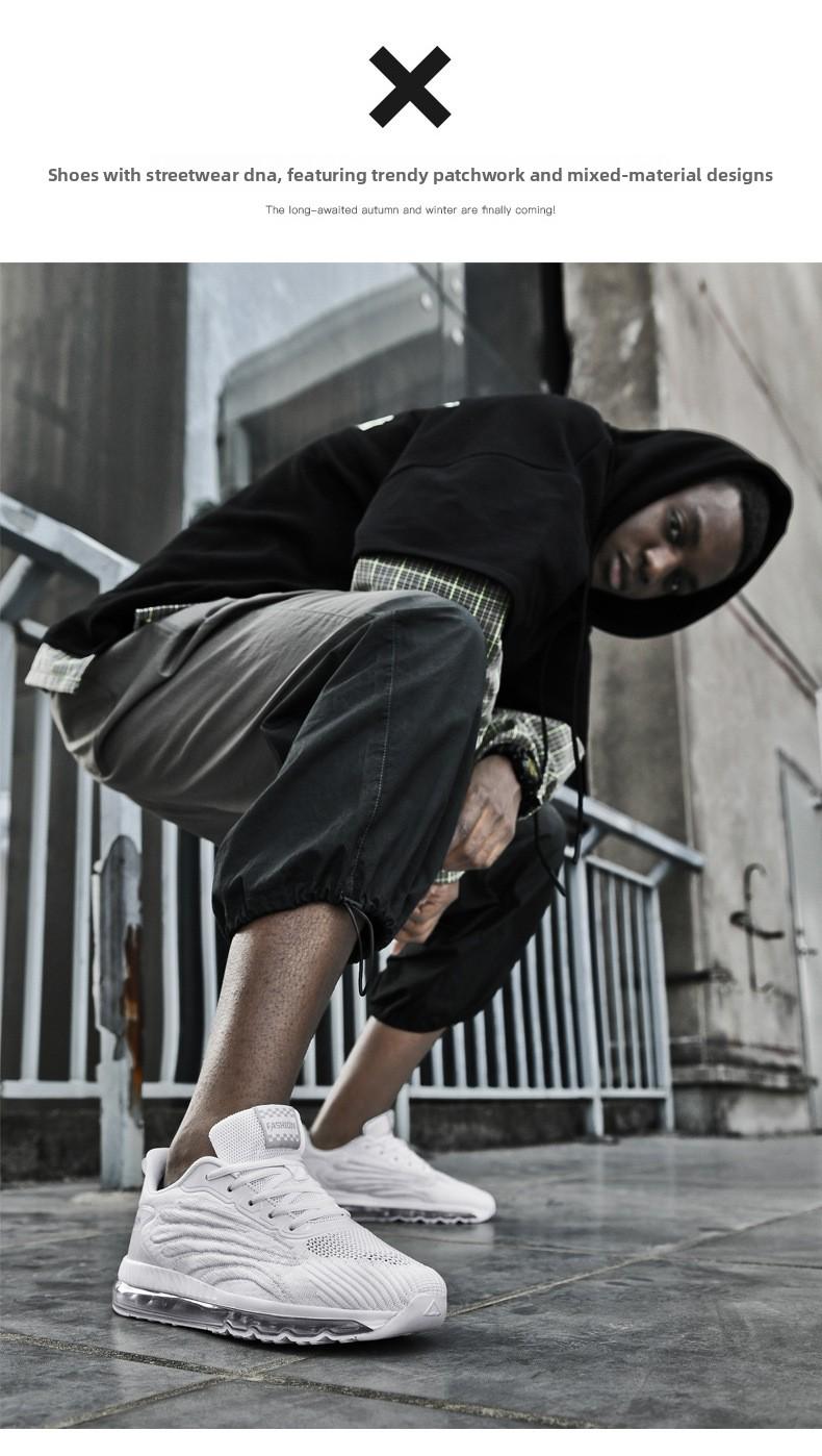 Mesler Men's Sporty Solid RoundToe Laces Trainers, Fashionable Lace UpFront Mesh Breathable Comfortable Sports Air Running Shoes Sporty Lightweight Breathable Running Shoes For Exercise & Daily Wear