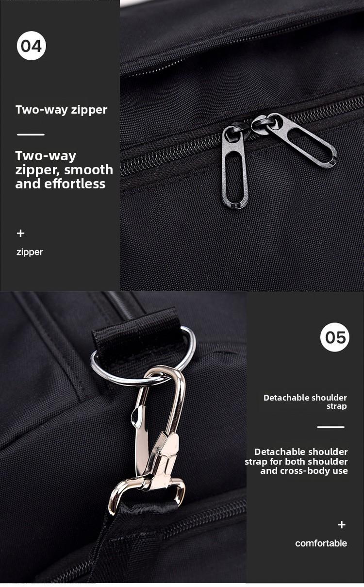 Fitness Bag Men's Wet and Dry Separation Training Sports Backpack Hand Luggage Short-Distance Travel Bag Women's Large Capacity Swimming Bag