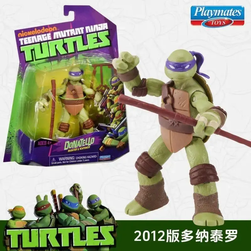 Playmates Toys Teenage Mutant Ninja Turtles 2012 Version Articulated Action Figure Toy  Decorate birthday surprise gift Popular toys