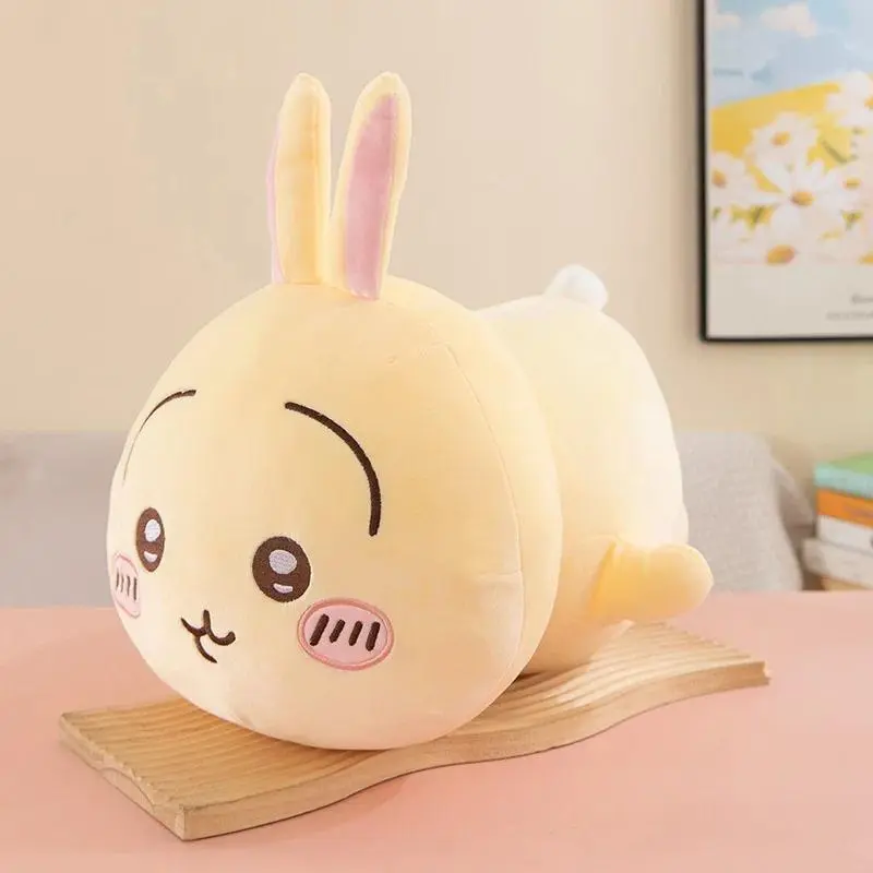jikawas Plush Doll Hachiware Usagi Momonga Kawaii Anime Soft Pillow Toy 30/40/60CM Cute Rabbit Cat Hamster Gift for Kids Girls
