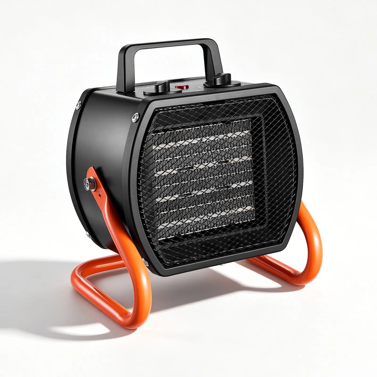 VEVOR Greenhouse Heater, 1500W Electric PTC Space Heater with Fan, Low & High Heat Modes, 40° Adjustable Angle, Overheat Protection, Portable for Grow Tent, Small Greenhouse, Flower Room, Home Office