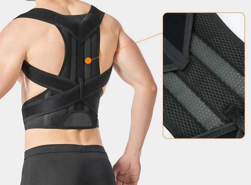 Adjustable Posture Corrector for Men Women – Back Brace for Hunchback, Spine Alignment & Pain Relief
