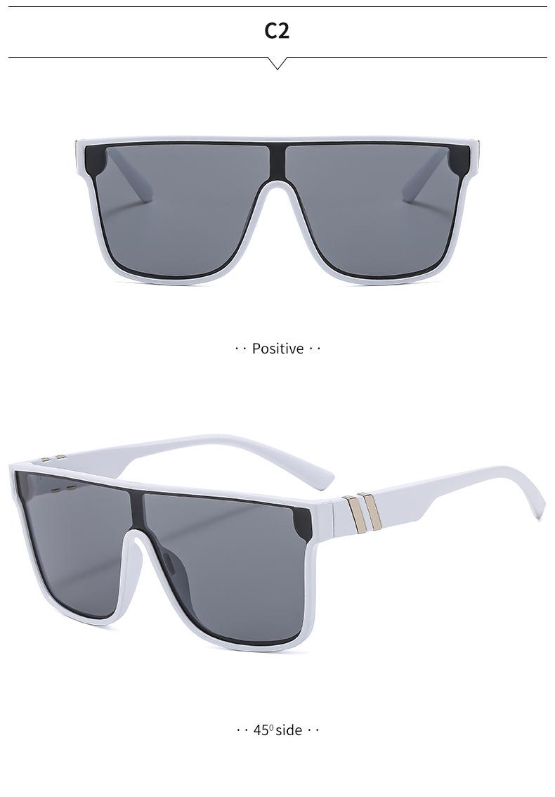 Sunglasses for men and women, true film one-piece sunglasses, outdoor cycling and fishing sunglasses, UV protection