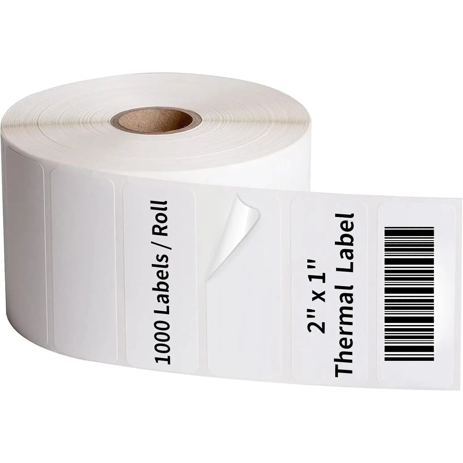 2" x 1" Sticker Labels Direct Thermal Labels 1000 Labels Per Roll