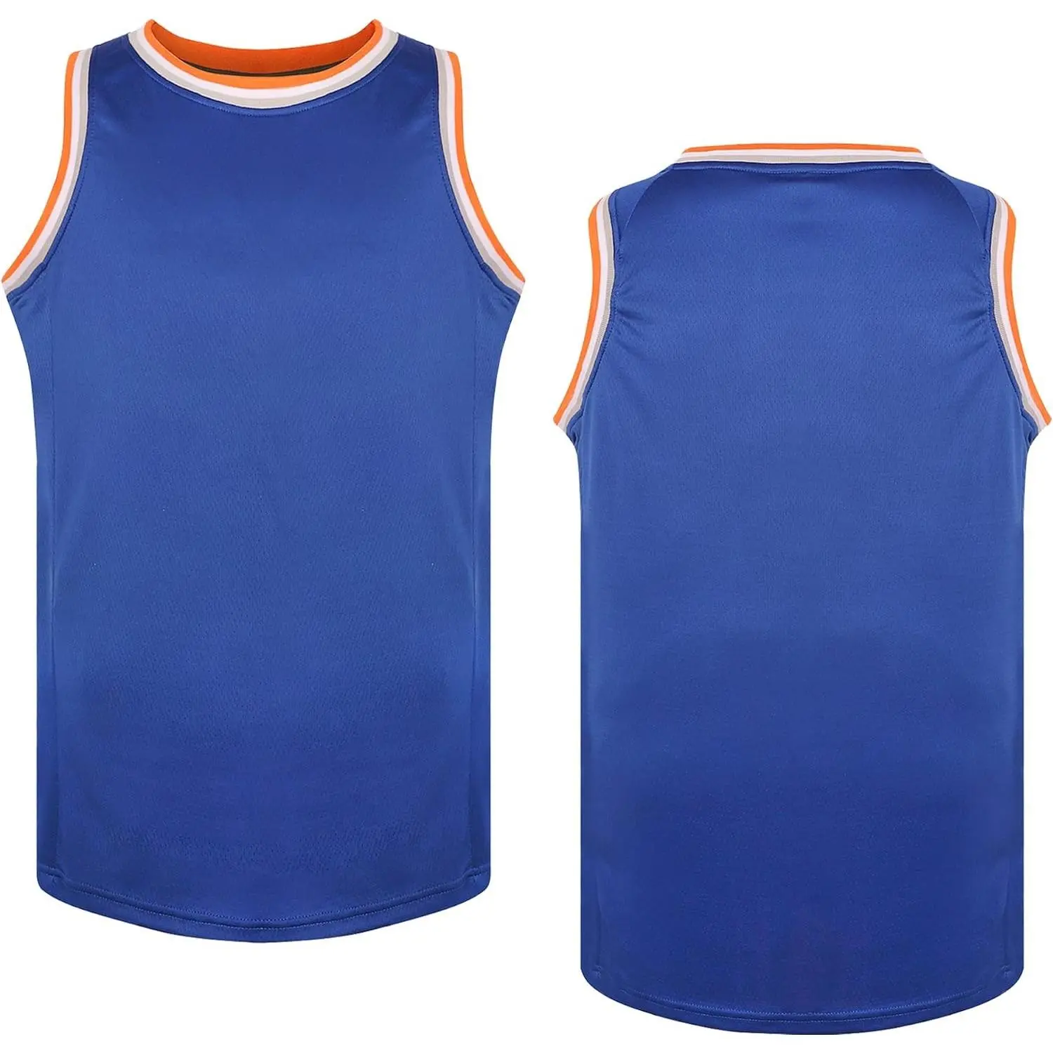 Blank Basketball Jersey Men's Mesh Athletic Sports Shirts Black Yellow White Blue Red S-3XL