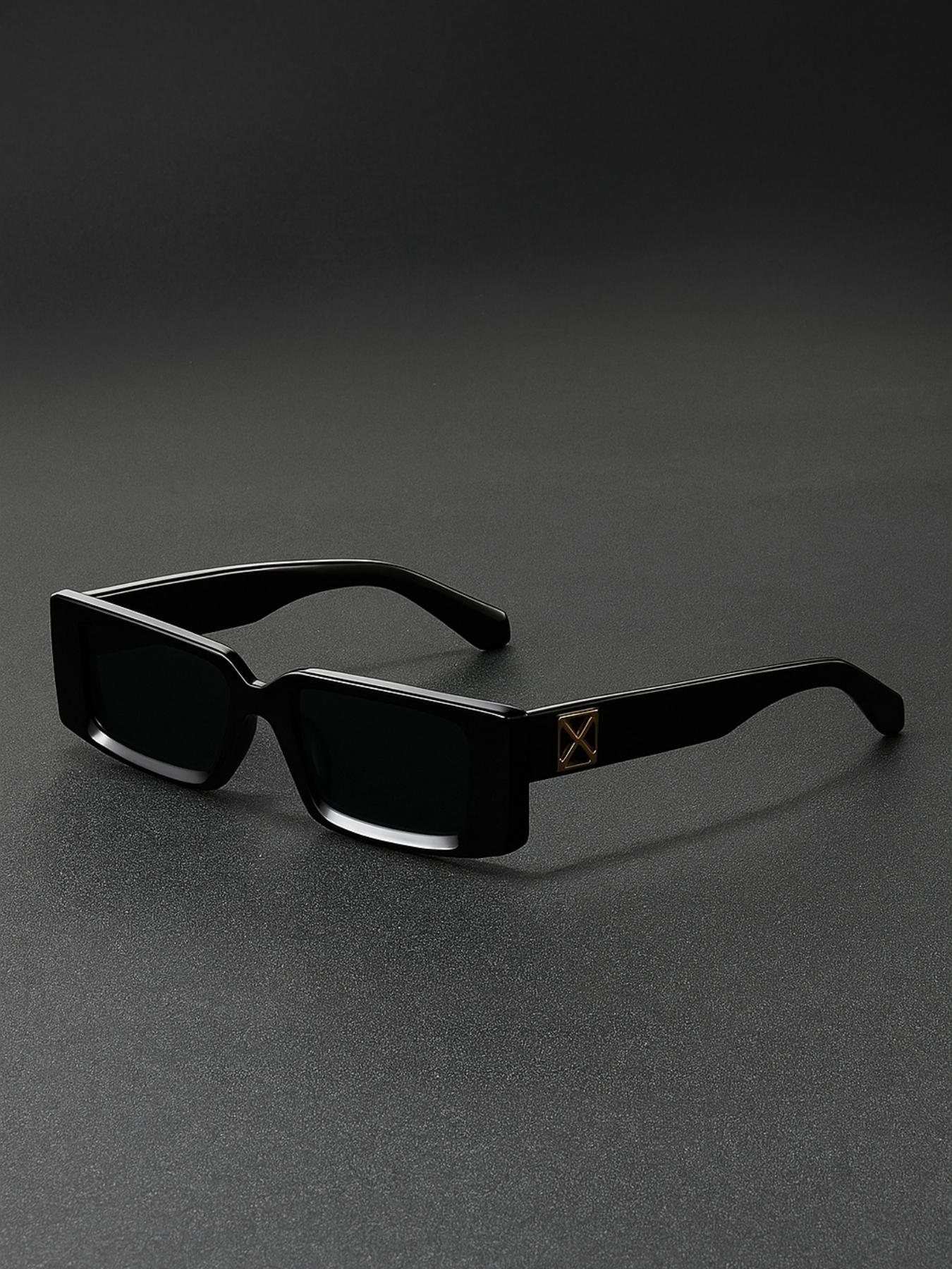 Black Lenses Rectangle Polygon Polarized Sunglasses Retro Classic Vintage Amazon.com: Retro Polygon Sunglasses Vintage Hexagon Shades  main image 2