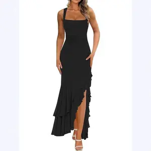 2026 New Style Fashion Slim-fit Ruched Mermaid Strapless Dress