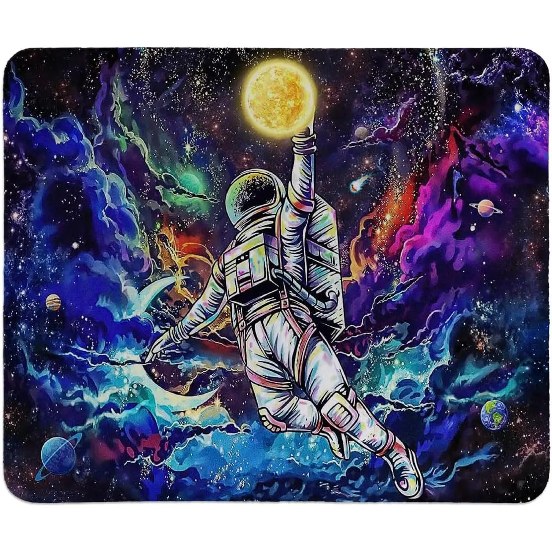 Gaming  Pad, Small Cool Gamer  Pad, Gaming Mousepad Accessories for Desk, Laptop, , Office, Boys  Room Decor, 9.5x7.9 Inch