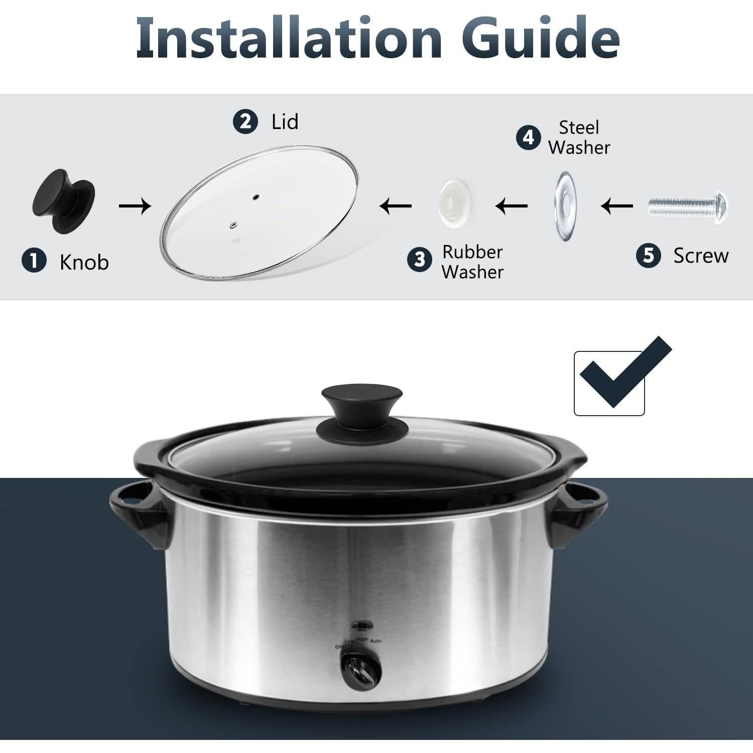 Universal Pot Lid Replacement Knob, Heat Resistant Pan Lid Holding Handles, ,Dishwasher Safe, for Slow Cookers, Skillets and Kitchen Cookware Covers, 1 Pack Universal Pot Lid Replacement Knob, Heat Resistant Pan Lid Holding Handles, ,Dishwasher Safe, for Slow Cookers, Skillets and Kitchen Cookware Covers, 1 Pack