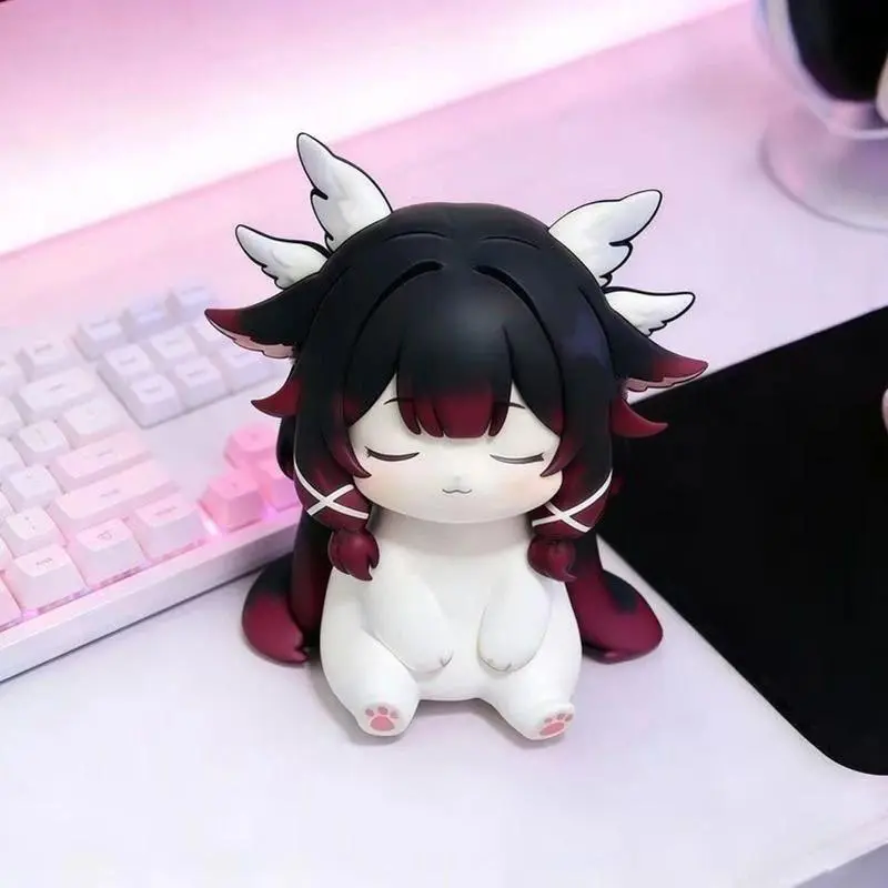 Genshin Impact Columbina DIY Doll - Unisex Damselette Kitten Cosplay Anime Costume, Kawaii Cartoon Ornament, Home Decor Gift for Genshin Fans