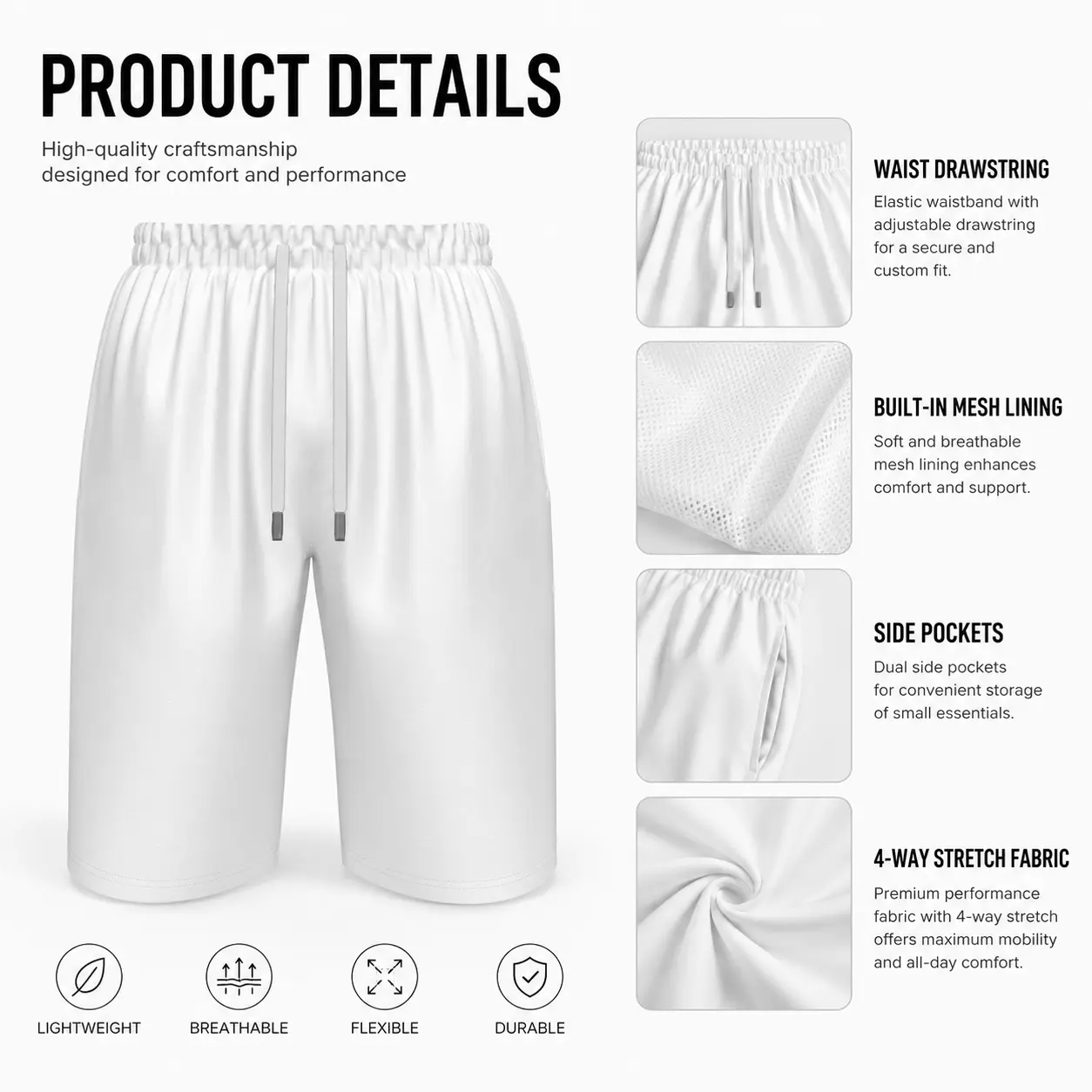 Football Fans Board Shorts With Lining Men Swim Trunks, Loose Lightweight Beach Shorts for Pool Surf Summer Holiday Outdoor Water Activities