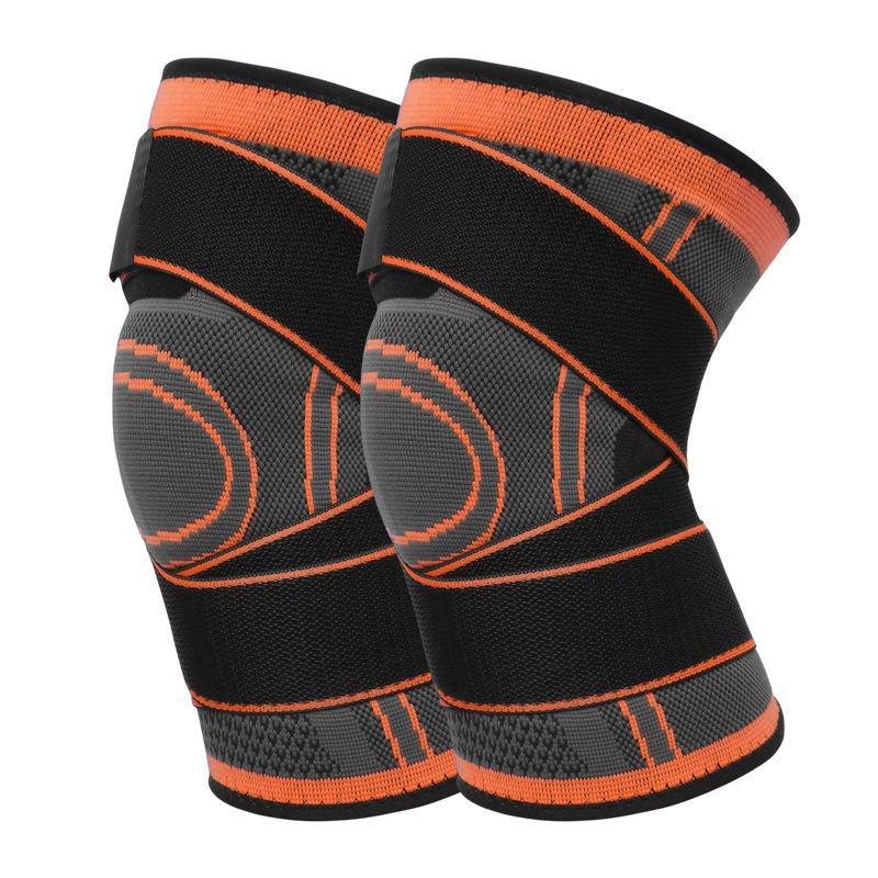 NEW 1PC Sports Kneepad Pressurized Elastic Knee Pads Support Fitness Gear