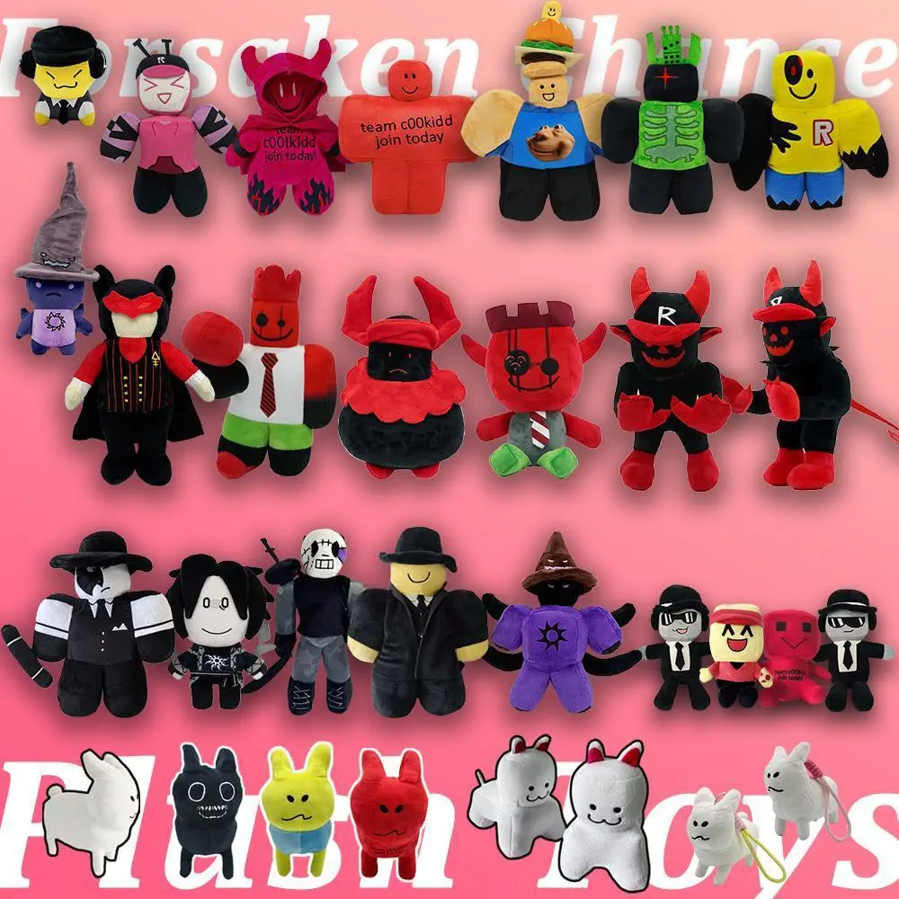 2026 new hot item TreasuringU New 30cm Chance Plush Toys Cute Cartoon Rabbits Stuffed Dolls Slasher Game Plushie For Boy Girl Birthday Gifts