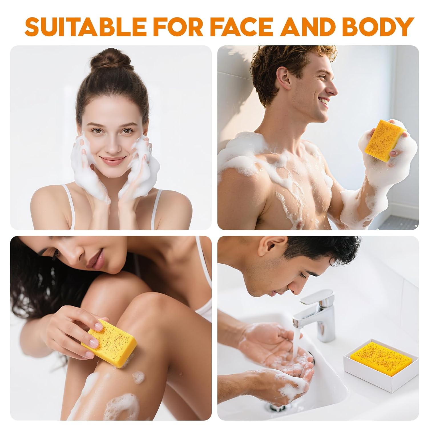 Honey Lemon Turmeric Soap 100G Set with Free Hand Cream for Face & Body Cleansing Daily Moisturizing Natural Blend Skin Repair Hydrating