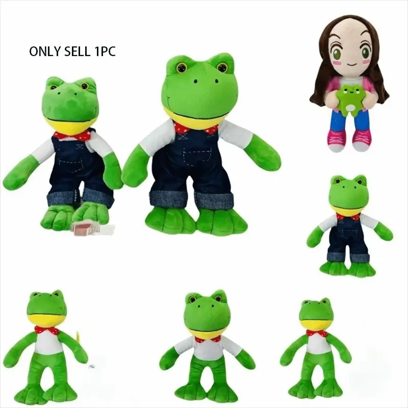 Fashionable 30cm Plush Toy, Cute Mr. Frog Prince Stuffed Animal, Ideal Gift for Boys and Girls, Soft Embroidered, Perfect Birthday Present