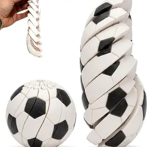 Baseball Fidget Ball Toy, 3D Printed Stress Relief Desk Finger Ball, Fun Innovative Toy, Unisex, Perfect for Relaxation and Entertainment