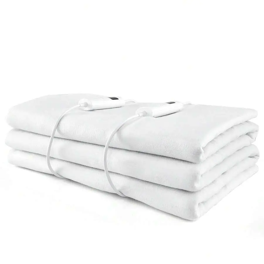 80'' X 78'' Heated Mattress Pad King Size Machine Washable Electric Bed Warmer