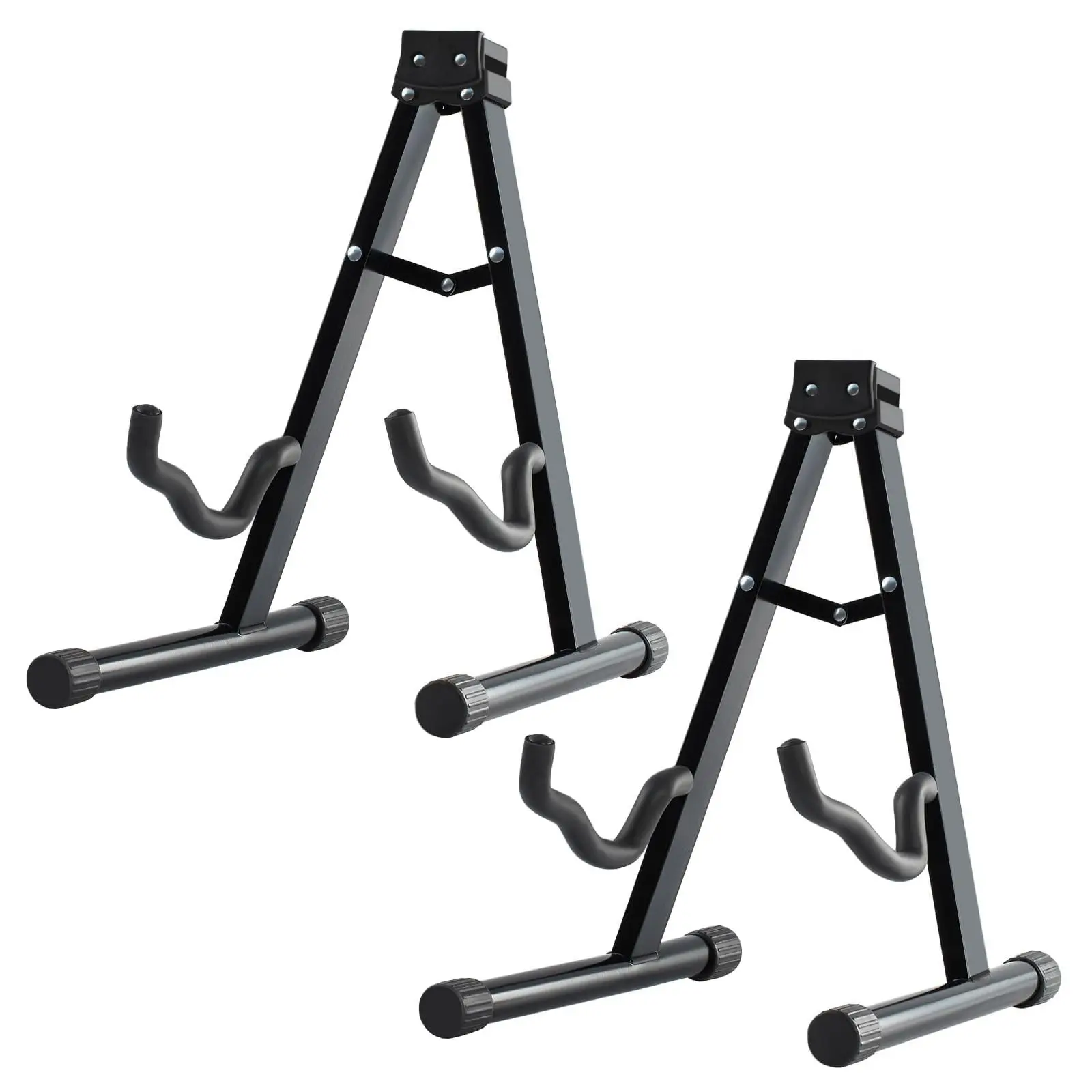 Standing Wooden Guitar Stand, Folk Guitar Hanger, Electric Guitar A-Frame, Bass Harp Guitar Rack, Musical Instrument Holder