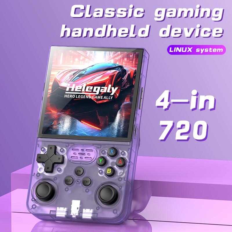 K40max Retro Handheld Gaming Console, 4 Inch HD Color Screen, Portable Rechargeable Long-Lasting, Smooth Control Joystick, Ergonomic Grip Design