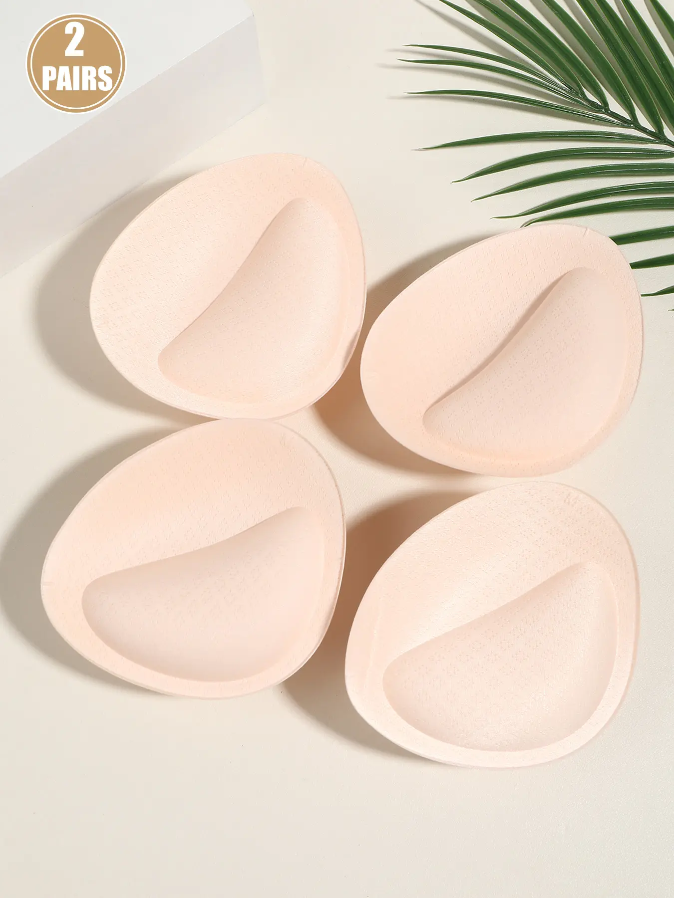 4 pieces of thick women's undergarment pads, for enlarging small breasts, underwear padding, soft and comfortable, clumping the breasts, women's underwear accessories, Bra Accessories