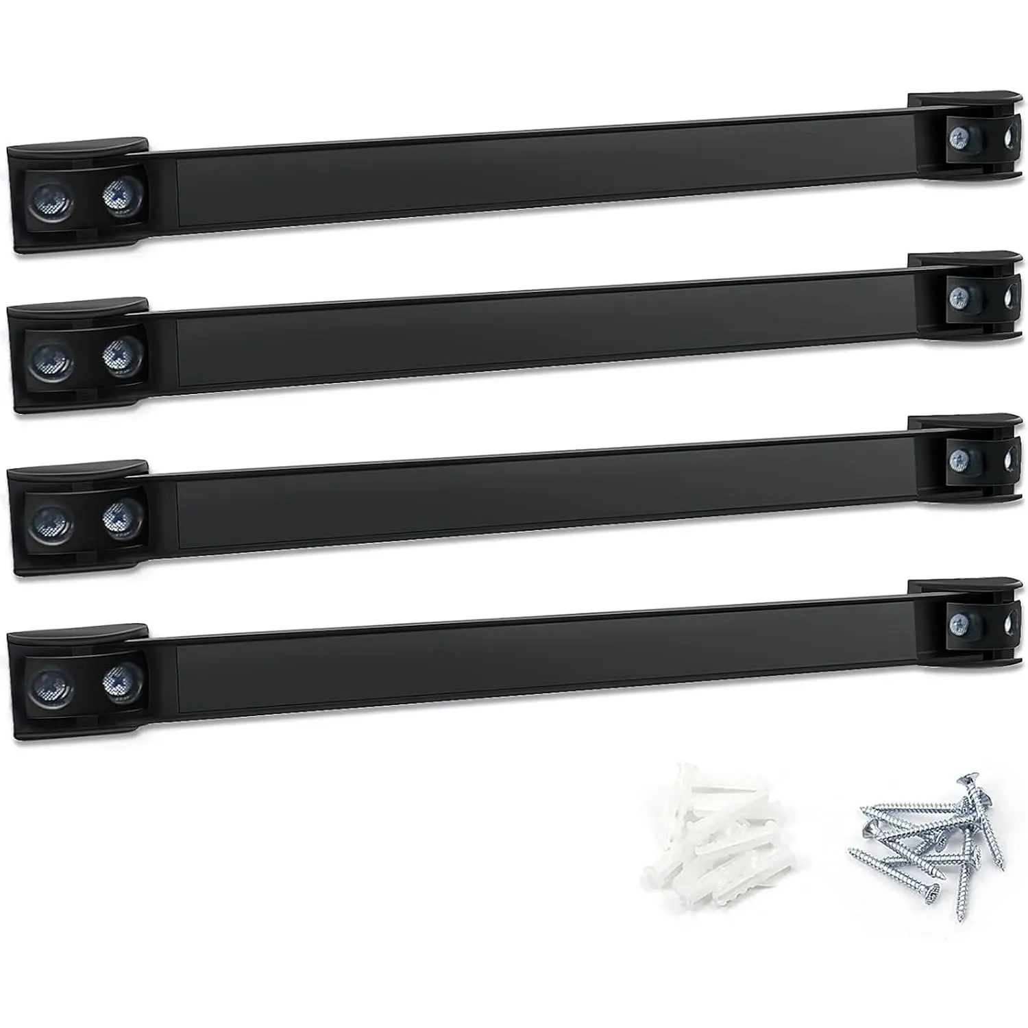 Magnetic Tool Holder Strip 4 Pack, 12 In Heavy Duty Tool Organizer Magnetic Strip, Tool Magnet Bar For Garage Tool Organization