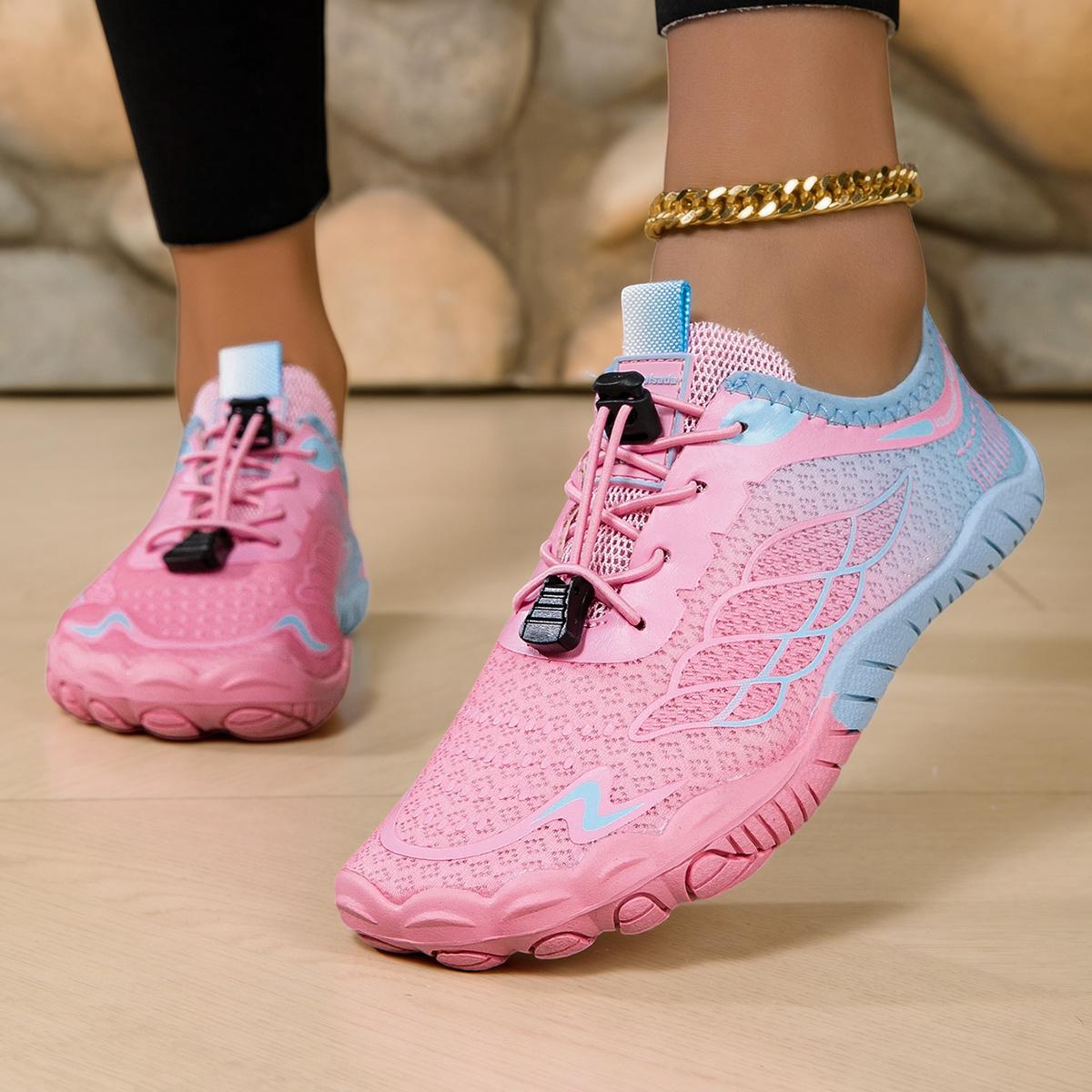 [Quick-Dry Water Shoes] Breathable Quick-Dry Women's Water Shoes - Non-slip, Lightweight, High-Quality Outdoor Hiking Shoes, Cut-Restant Amphibious Beach, Fitness, Cycling and Swimming Shoes with Breathable Fabric Upper and Non-slip Sole