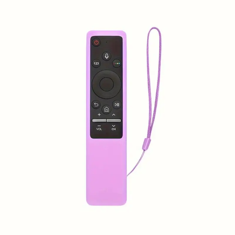 Glow in the Dark Remote Control Case, Anti Slip Grip, Durable, Durability & Shockproof Impact Protection Perfect Fit Remote Control Cover, Remote Control Protective Cover for Samsung BN59 Series Smart TV Light, Single Count