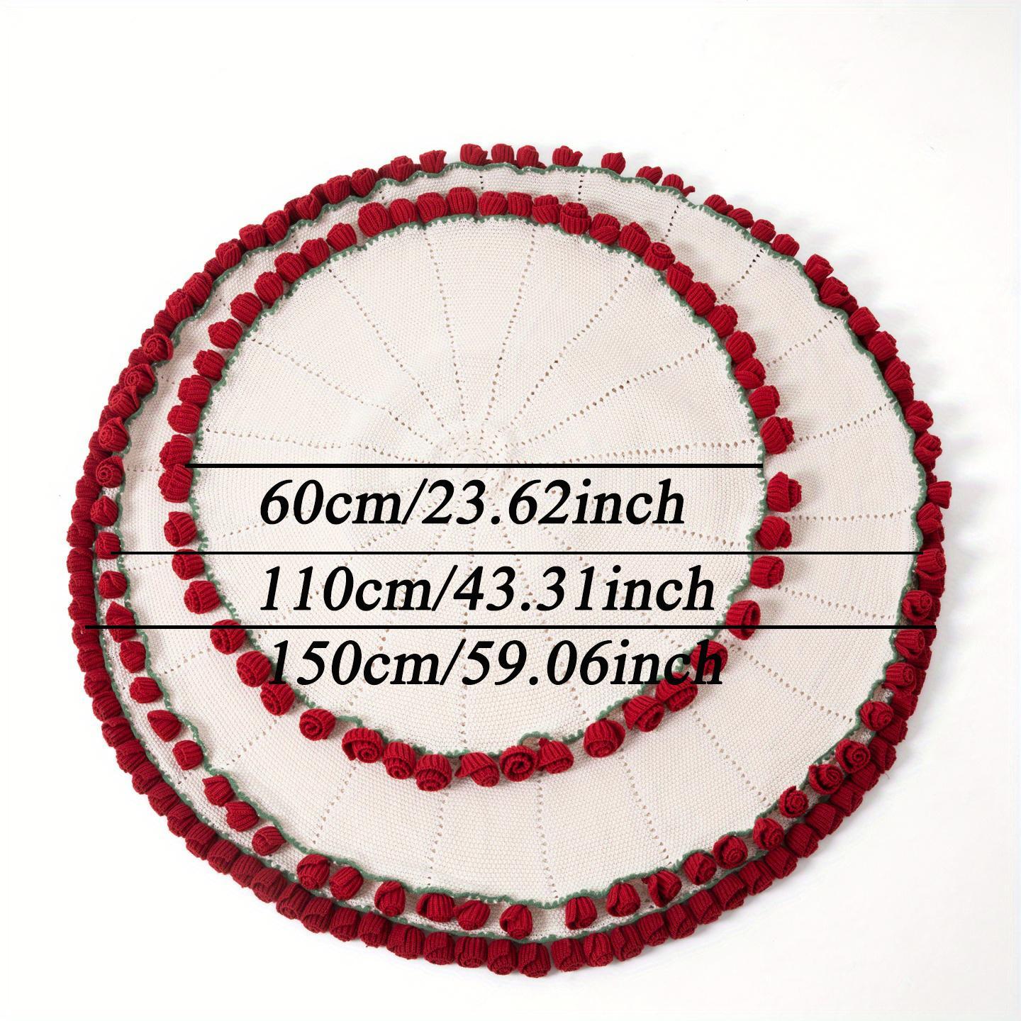 Rose Knitted Blanket, Rose Bouquet Blanket, Valentine's Day Mother's Day Nap Blanket, Sofa Bed Cover, Warm Soft Plush Blanket, Home Comfort Lightweight Travel Camping