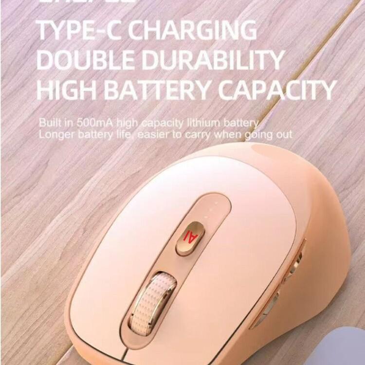 AI Smart Mouse D8 Wireless Bluetooth Rechargeable Mouse Artificial Intelligence Voice Typing Writing Translation Drawing Mouse AI Smart Mouse D8 Wireless Bluetooth Rechargeable Mouse Artificial Intelligence Voice Typing Writing Translation Drawing Mouse