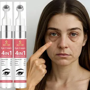 4-in-1 Firming Eye Cream (2pcs) - Contains Caffeine Extract - Suitable for Face and Eye Area - Non-irritating and Non-greasy - Eye Cream Stick for Men and Women