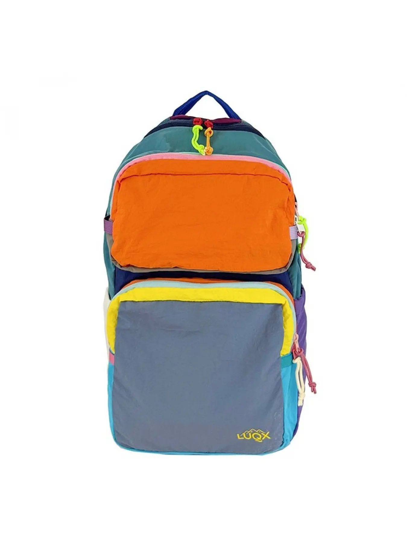Large Capacity Color Block Backpack, Casual Backpack, Travel Daypack for Men & Women, School Backpack for Daily Commute, Casual Daypack Backpacks, Traveling Backpack