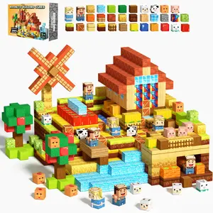 100/150 PCS Magnetic Building Blocks for Kids, Colorful Magnetic Cubes Stacking Toy Set, STEM Montessori Sensory Educational Toys, Creative DIY Construction Magnet Blocks, Birthday Christmas Gifts for Boys Girls Ages 3+
