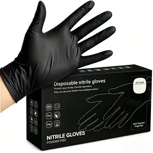 Nitrile Disposable Gloves, Lightweight Durable, Home Cleaning, Kitchen Dishwashing, Multi-Purpose Protective Gloves