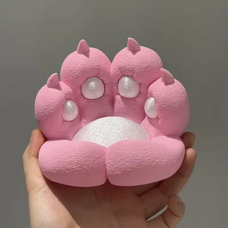 Cute Cat Paw Phone Tablet Stand, Creative Soft Desktop Lazy Stand, Holds Phones/tablets, Perfect Gift for Friends and Girls
