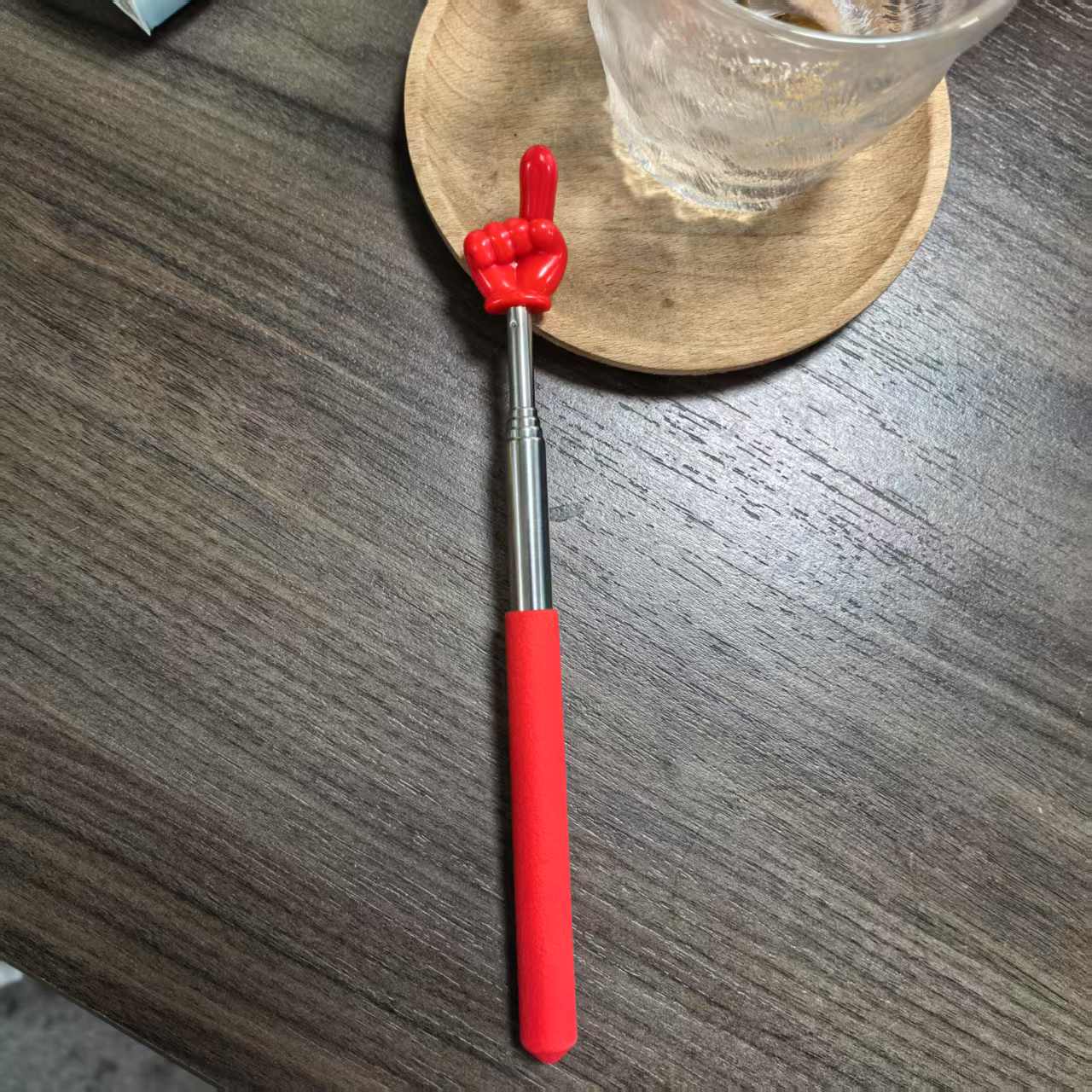 Adjustable Finger Indicator Tool, Multi-Color Teaching Aid, Stainless Steel Teaching Supplies, Ideal for Classroom and Home Use