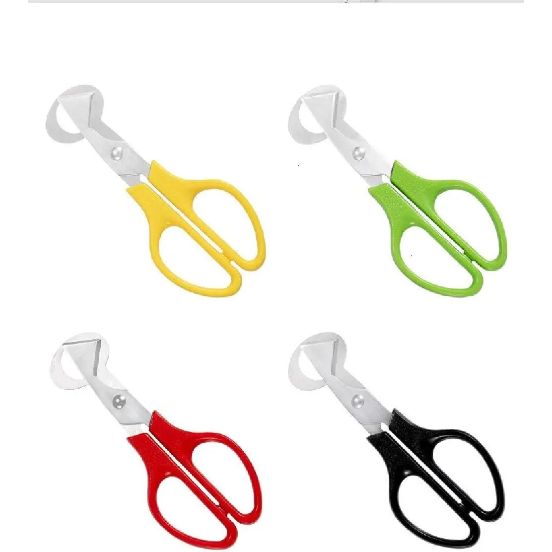 Stainless Steel Blade Kitchen Scissors, Compact Multi-Functional Tool for Egg Cutting (Tools & Hardware)