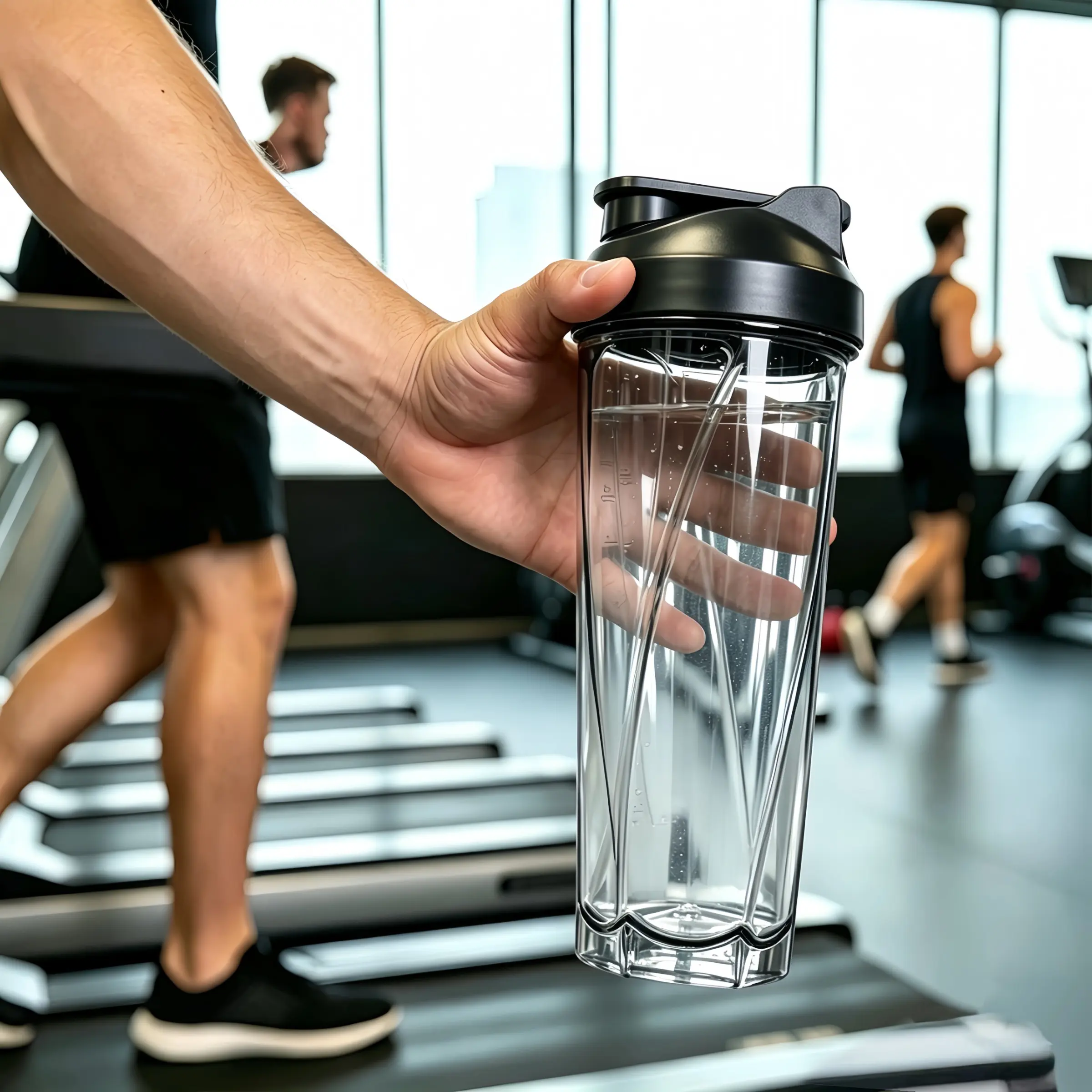 600ML Whirlpool Blender Bottle, High-Quality Tritan Material, Ideal for Protein Shakes, Essential Fitness Water Bottle, Sports Water Bottle, Drink Bottles