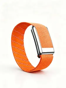 Nylon Fitness Wristband for Whoop5.0, Soft Adjustable Replacement Strap, Breathable Sport Wristband, Unisex, Comfortable and Durable