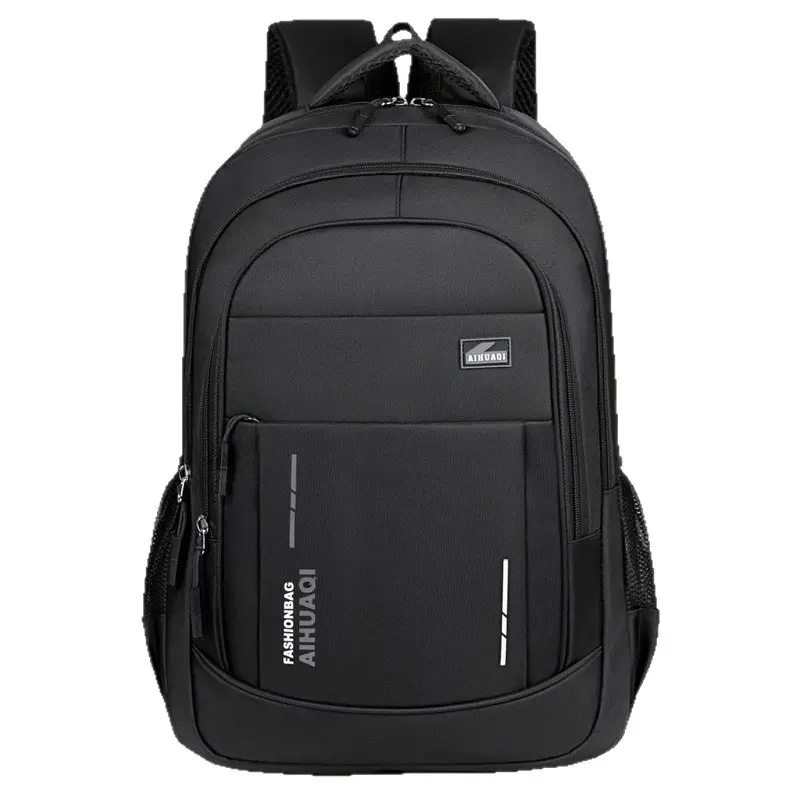 Men's Minimalist Modern Multifunction Laptop Backpack - Water-Repellent Oxford, Ergonomic Design, Lightweight Daily Use, Airplane Travel Compatible Durable Adult Business Bag, Laptop Backpacks, Backpack For Traveling On Airplane
