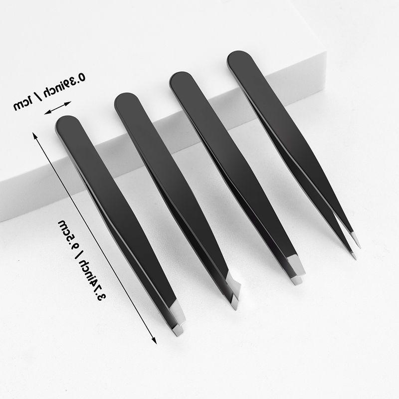 Free shipping Eyebrow Tweezers Eyebrow Clip Stainless Steel Eyebrow Tweezer Multi-purpose Eyebrow Trimming Shaping Tool