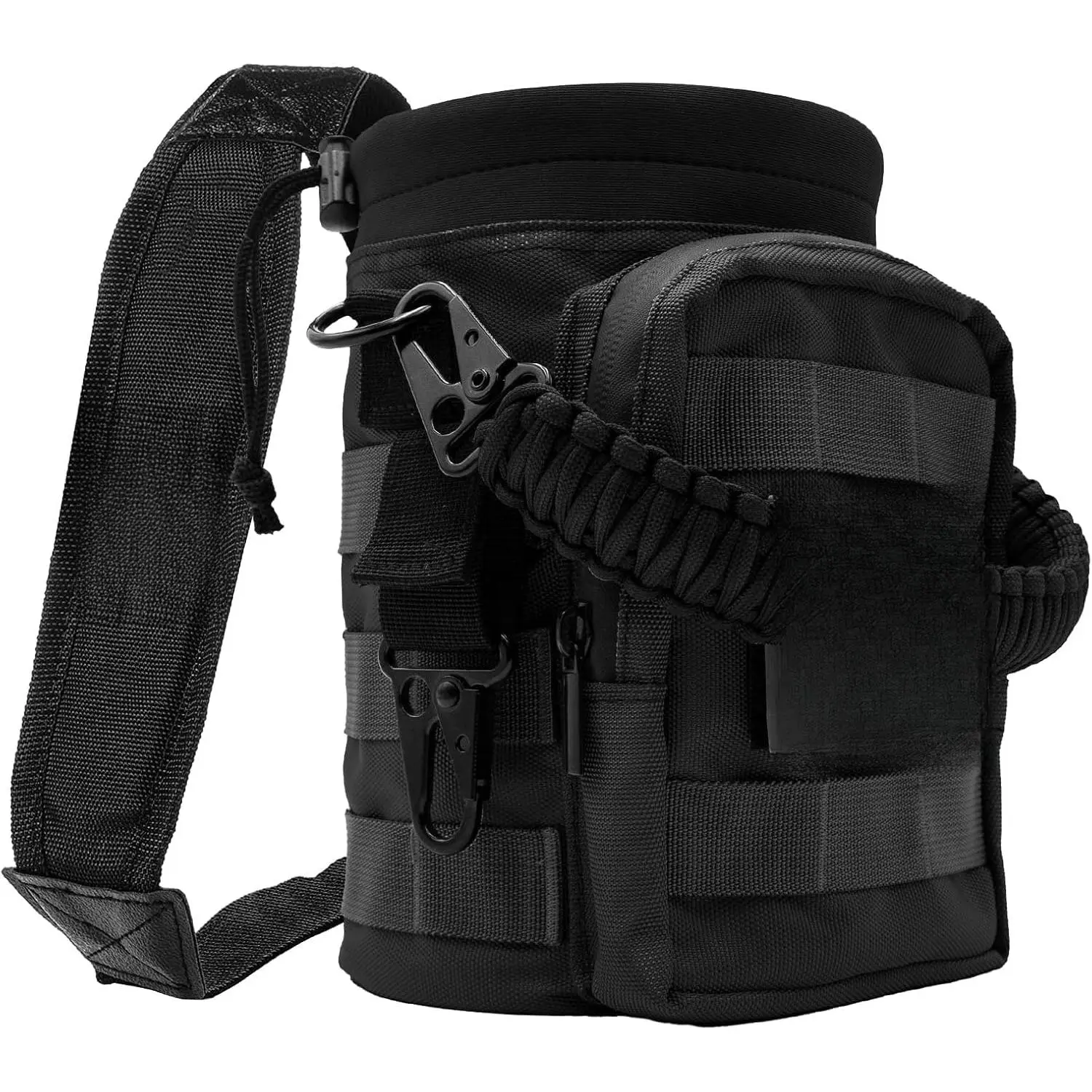 Tactical water bottle bag, multifunctional tactical water bottle pouch