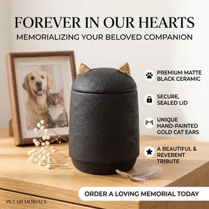 Cement Home Decor Item, Desktop Counter, Holiday Gift, Pet Memorial Ash Jar, Unique Portland Cement, Designer Made, Limited Quantity