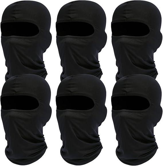 Balaclava Ski Face Mask: 6 Pack Cooling Neck Gaiter Full Face Cover Hood Shiesty Mask for Men Women for Outdoor Sports,Cycling,Running,Hiking,Hand Tools Kits