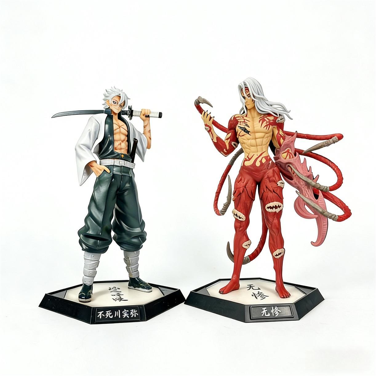 GK Demon Slayer Anime Action Figure Ghost King Muichiro Togata Pillar Statue 28cm Collectible Model Toy Perfect Gift Decoration Birthday Present Desktop Decor Demonslayer MuichiroTokito AnimeFigure ViralProducts