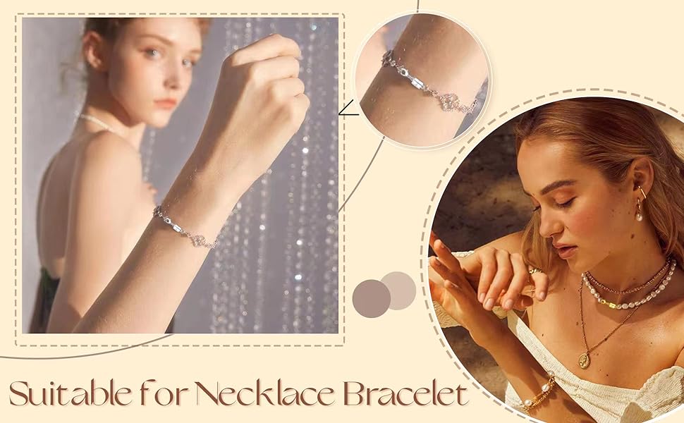 Magnetic Necklace Clasp with Lobster Clasp 18K Gold and Silver Magnetic Jewelry Clasps for Necklaces Extender Bracelet Clasps and Closures