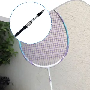 Durable Badminton Racket Stringing Tool, Half-Auto Aluminum Alloy, Ergonomic Design, 25cm, Easy Operation, Reduces Hand Fatigue