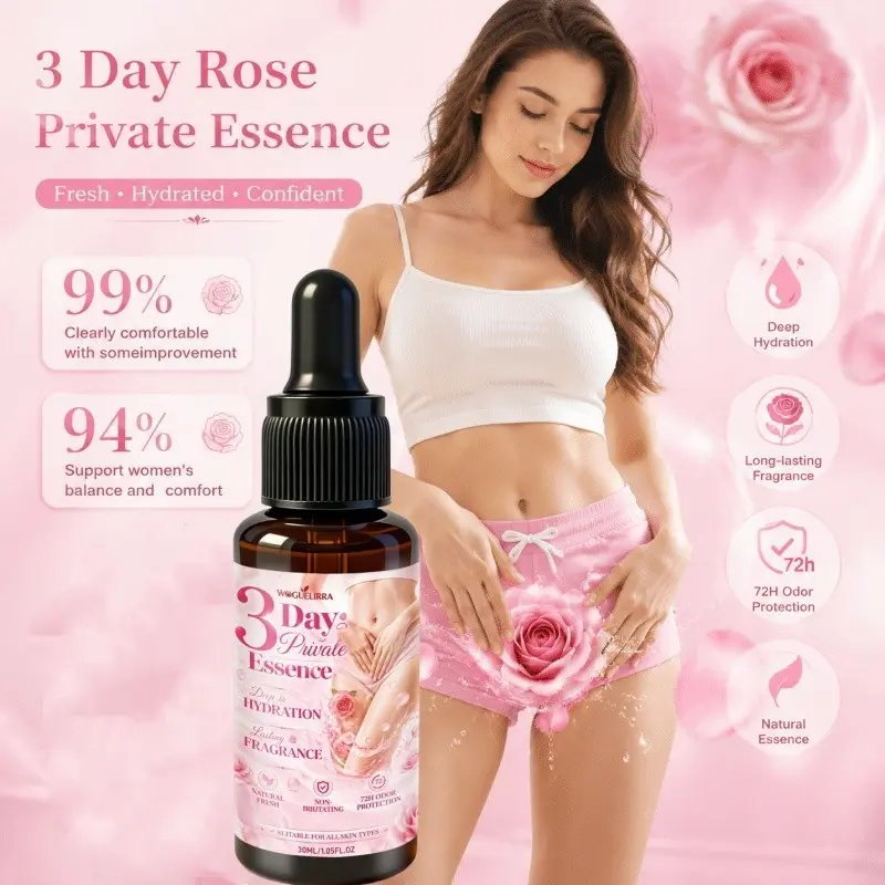 Women's Intimate Care Essence, Deeply Nourishing, Feminine Care Deodorant, Fragrant Deodorant, Balanced, Long-Lasting Scent, Brightening, Moisturizing, Perfect for Dates