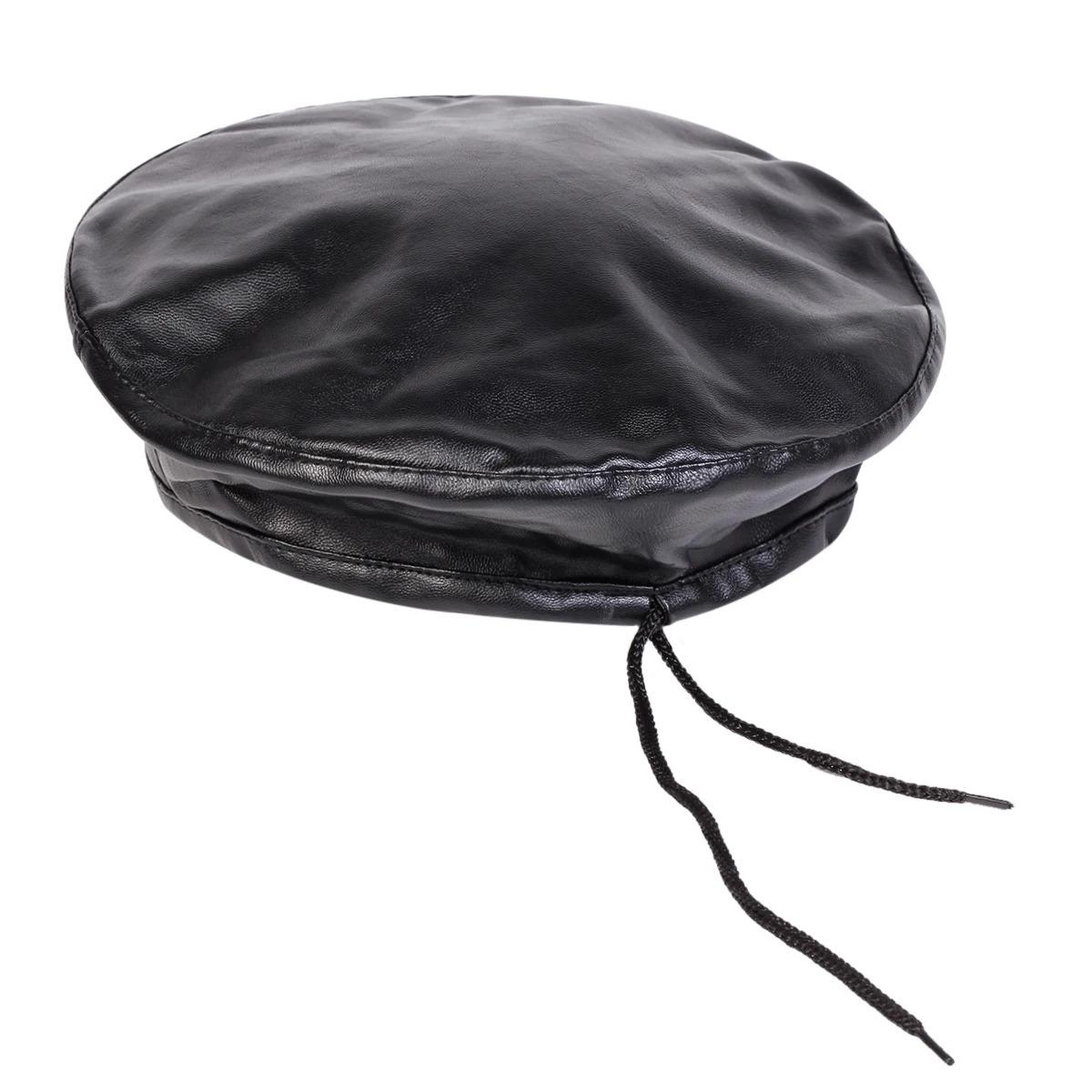 Unisex Solid Color Beret Hat Men and Women Painters Hats Autumn and Winter Warm Berets Flat Caps