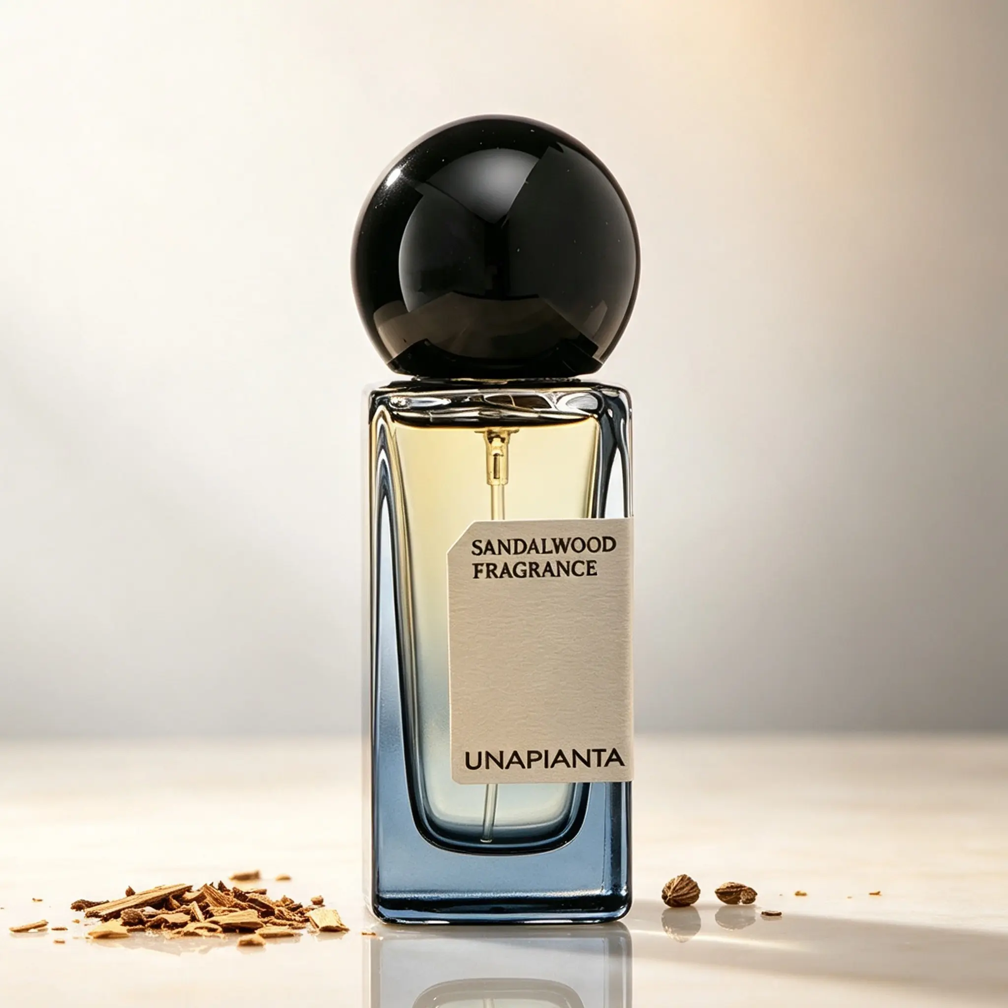 Grounding Calming Balancing Unisex Vintage Leather Woody Perfume, Creamy Sandalwood & Papyrus Blends Crisp Cedar Mild Cardamom, Powdery Iris Violet Amber Base, Long Lasting Non-Sweet Fragrance For Autumn Winter Office Daily Wear